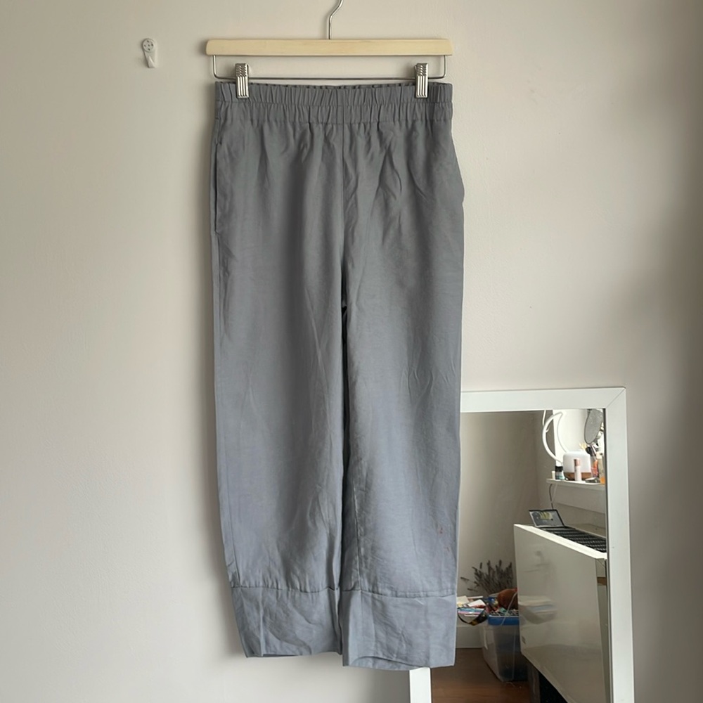 Blue dress pants